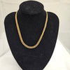 9ct Gold 18" Woven Flat link chain