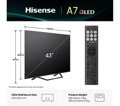 HISENSE A7Q 43