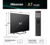 HISENSE A7Q 43" QLED 4K Smart AI TV with Freely - 43A7QTUK **Collection Only**