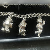 Silver 925 Charm Bracelet - 30.24G