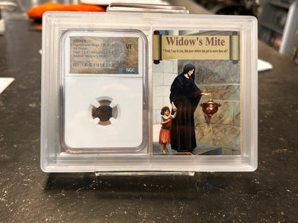 Judean's widow's mite coin