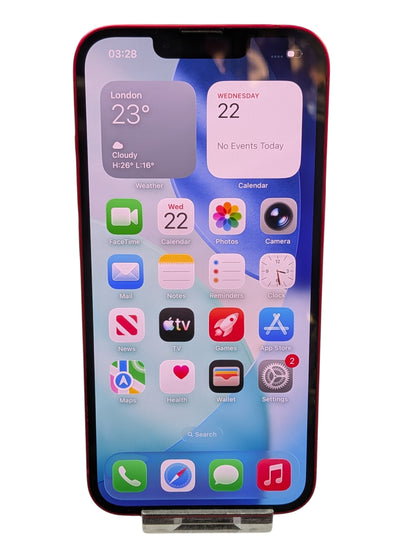Red Apple iPhone 14 Mobile Phone 128gb 85% B/H