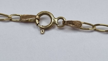 9ct Gold Chain 18