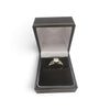 9CT Gold Cubic Zirconia Stones, Hallmarked & Stamped, 1.8Grams, Size L