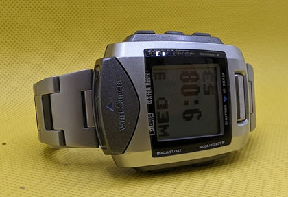 Casio WQV-1 Wrist Camera watch.