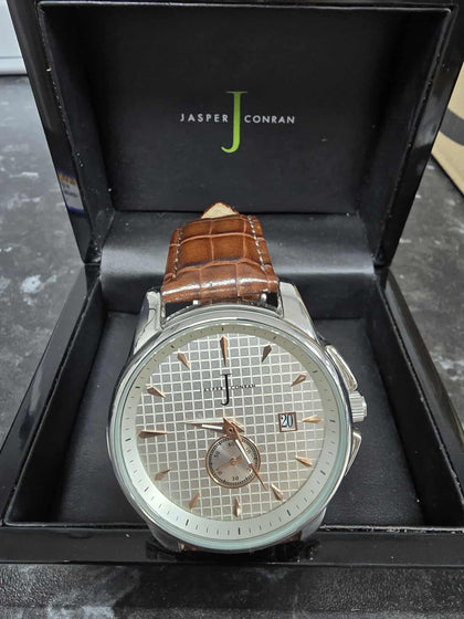 Jasper Conran Brown Leather Strap