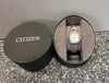 Ladies Citizen Eco-Drive Pearl White Dial Dia Bezel Wristwatch FE1140-86D