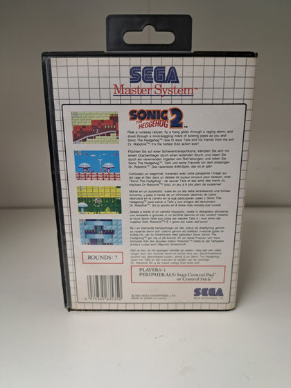 Sonic The Hedgehog 2 - SEGA Master System - Great Yarmouth