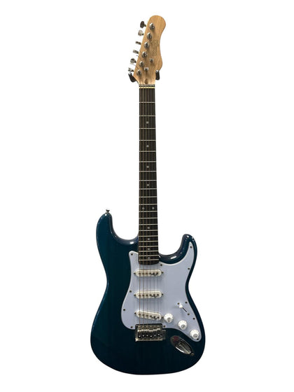 Stagg SES-30 Standard S Electric Guitar - blue/green - A1