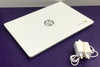 HP Chromebook 14" - Model:  14a-na0503 - Intel N4020 - 4GB - Chrome OS - Glacier White - inc. DC Power Supply