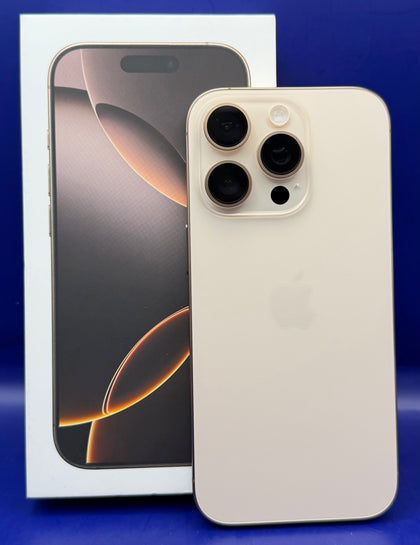 Apple iPhone 16 Pro 128GB Desert Titanium Unlocked Boxed - Chesterfield