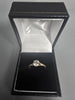 9CT White Gold Ring 375 1.7G Size K