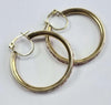 9ct Yellow Gold Hoop Earrings