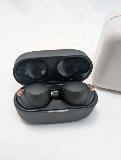 Sony WF-1000XM4 Wireless Noise Cancelling Earphones In-Ear - Black, B