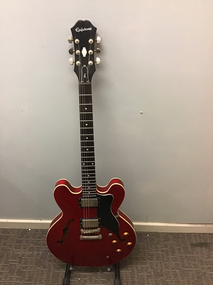 *Epiphone / Dot Cherry Epiphone Electric Guitar Semiako
