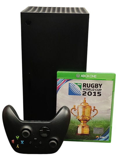 Microsoft Xbox Series X 1TB Console Bundle ( + Rugby World Cup 2015 ) ** Unboxed **