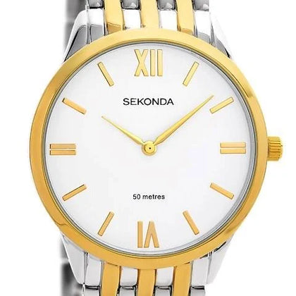 Sekonda Mens Classic Two Tone Watch 3449