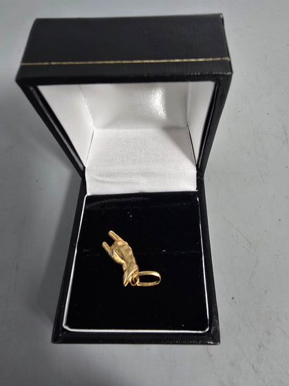 18CT Hand Charm 1.4G