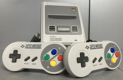 Nintendo Classic Mini Super NES ( x2 Controllers ) ** Unboxed **