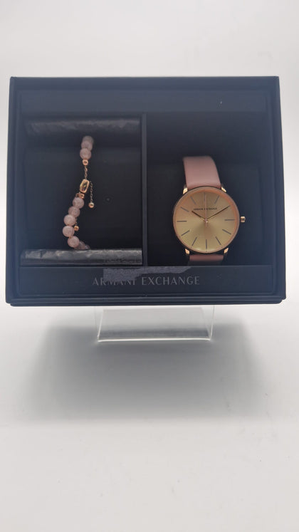 Armani Exchange Watch Gift Set (Ladies)