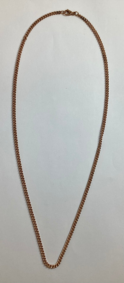 9CT Rose Gold Chain - 20-Inch