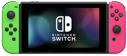 Nintendo Switch MOD.HAC-001 (-01) Neon Green Pink Joy-Con's & Carry Case ** Unboxed **