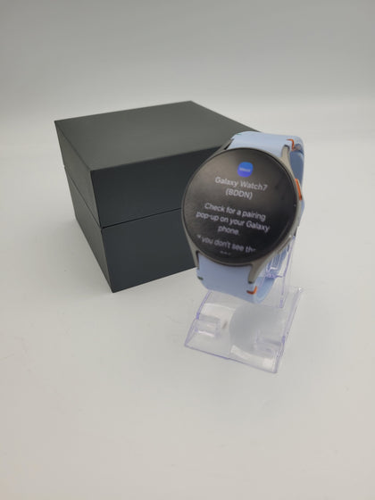 Samsung Galaxy Watch 7 44mm BT SM-L310 smartwatch with blue rubber strap