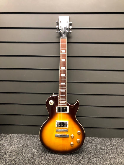 Harley Benton SC-550 Faded Tobacco Flame