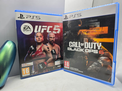 PlayStation 5 Disk Edition Console bundle with 2 games and controller