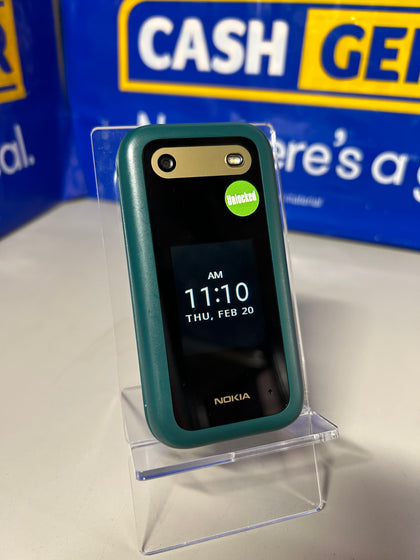 Nokia 2660 Flip Green, Unlocked Unboxed