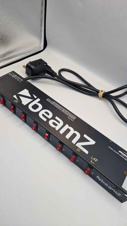 BeamZ PS08 Switch Panel 8-Channel Schuko Sockets - Switch Panel