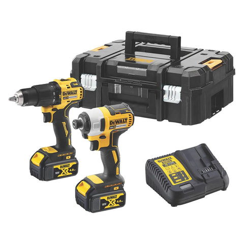 DeWalt DCK2060M2T-SFGB 18V Cordless Drill and Impact Driver Twin Pack