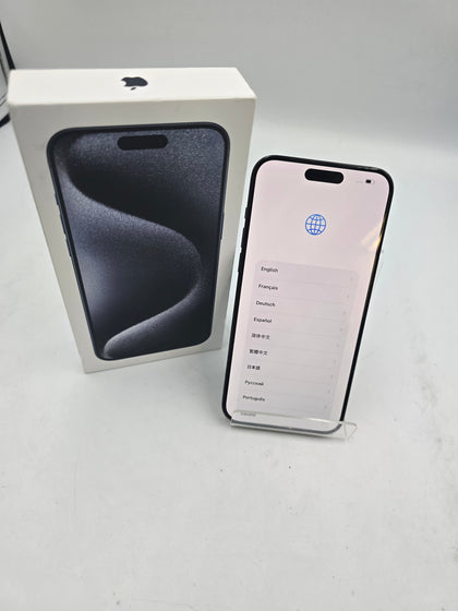 Apple iPhone 15 Pro Max (256 GB) - Black Titanium (Renewed)