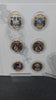 9ct Gold Coins Her Majesty A Life in Pictures Complete Collector Set Collectible 8g 9ct coin included