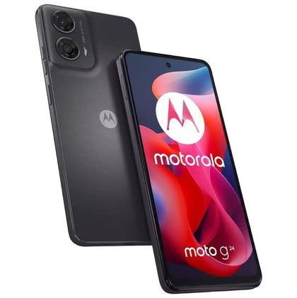 Unlocked Motorola G24 128GB Mobile Phone - Charcoal - Dual Sim / Sale