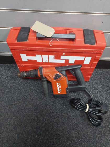 Hilti TE15-C Hammer Drill SDS Hammer Drill With Case & Bits 230V Corded