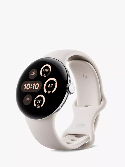 Google Pixel Watch 3 41mm WiFi - Silver/Porcelain