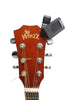 WINZZ AF168C Sunburst Electro/Acoustic Lightweight Six-String Guitar - Uncased With JOYO Electric Tuner