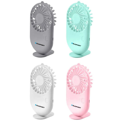 Blaupunkt Mini Handheld Fan With 3 Speed Setting- PINK UNBOXED.