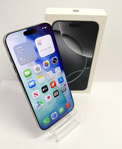 Apple iPhone 16 Pro Max 256GB White Titanium, Unlocked