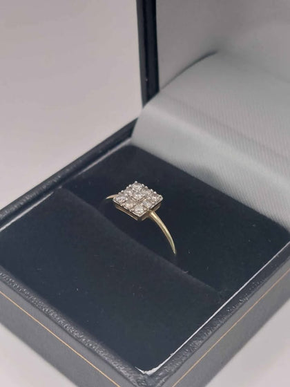 (9ct 375 Hallmarked&Tested), Gold Ring, Weight: 1.24G, Size: O