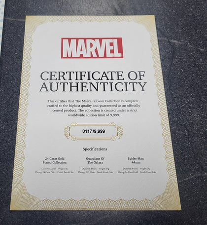 **SALE** The multiverse of marvel Brand new commemorative coin set, limited edition set 0117/9999