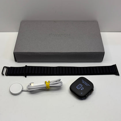 Apple Watch Ultra 3 49mm Black Titanium Case Model A3281 Boxed