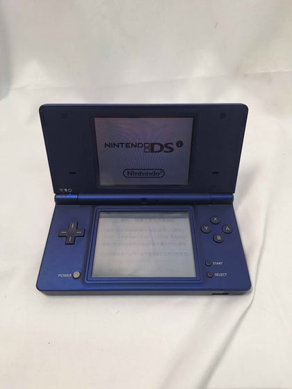 NINTENDO DSI METALLIC BLUE WITH CHARGER (NO STYLUS) HAS SMALL SCREEN BURN