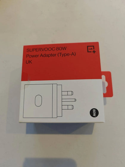 Genuine Oneplus Charger 80w Supervooc Fast Rapid Uk Mains Plug Plug