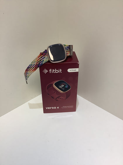 Fitbit Versa 4 Fitness Smartwatch Copper Rose Aluminium.