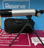 ASTRONOMICAL TELESCOPE SILVER COMES WITH TRIPOD AND CARRY CASE