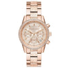 ***Black Friday Sales*** Michael Kors MK6598 Ladies Ritz Rose Gold Chronograph Watch