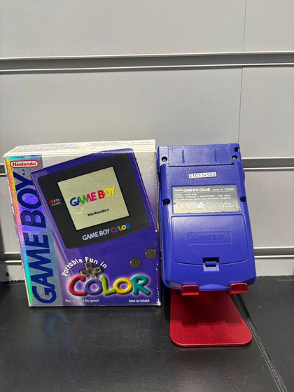 Game Boy Color Console, Purple, Boxed