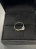 9ct Yellow Gold Ring With Diamond Cluster, 2.25g